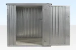 2m Flat Pack Metal Store