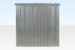 2m Flat Pack Metal Store - Image 6