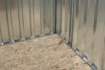 2m Flat Pack Metal Store - Image 3