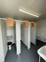16ft × 9ft Toilet Block Shipping Container – 3+1 Configuration - Image 4