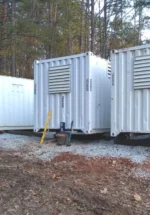 40ft Container Shop – Climate-Controlled Office, Inventory Storage & Racking - Image 3