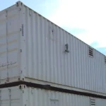 40ft Container Shop – Climate-Controlled Office, Inventory Storage & Racking