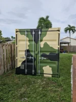 20ft Camouflage Storage Container – Wind & Watertight