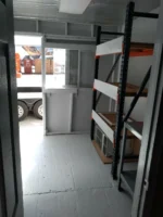 40ft Container Shop – Climate-Controlled Office, Inventory Storage & Racking - Image 6